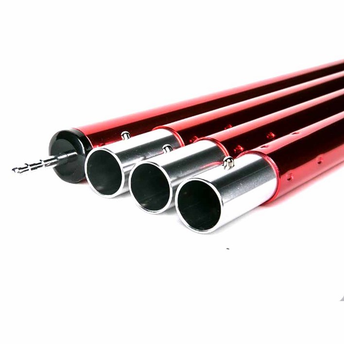 1.5T 국산 알루미늄 타프 폴대 28파이 33파이 180cm 사이드 280cm 메인단폴, 1개 1.5T 국산 알루미늄 타프 폴대 28파이 33파이 180cm 사이드 280cm 메인단폴, 1개