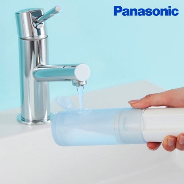 파나소닉 제트워셔 360도 노즐 회전 구강케어 휴대용 구강세정기 150ml 대용량 분리 세척