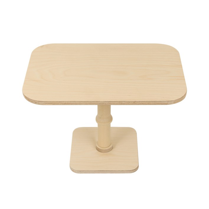 크레이지몬스터 디올뉴 싼타페 MX5 다된다 차량용 우드 테이블, 1개