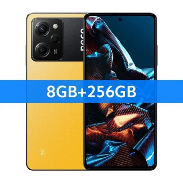 포코폰 글로벌버전 자급제 POCO X5 프로 5G 듀얼심, 256GB Yellow, 04 256GB Yellow