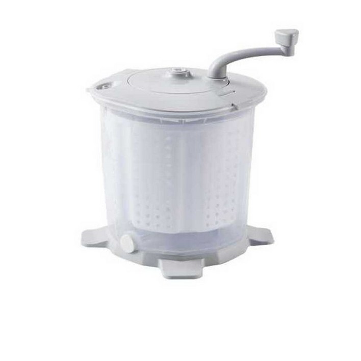 수동탈수기 손잡이 돌리는 탈수통 기숙사 양말 속옷 기본형