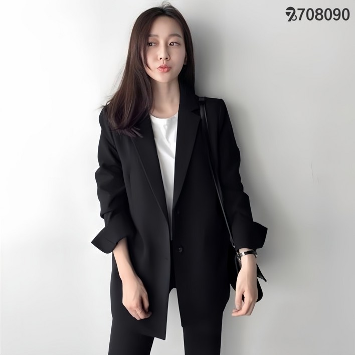 708090 여성 면접복장  캐주얼 정장 상의