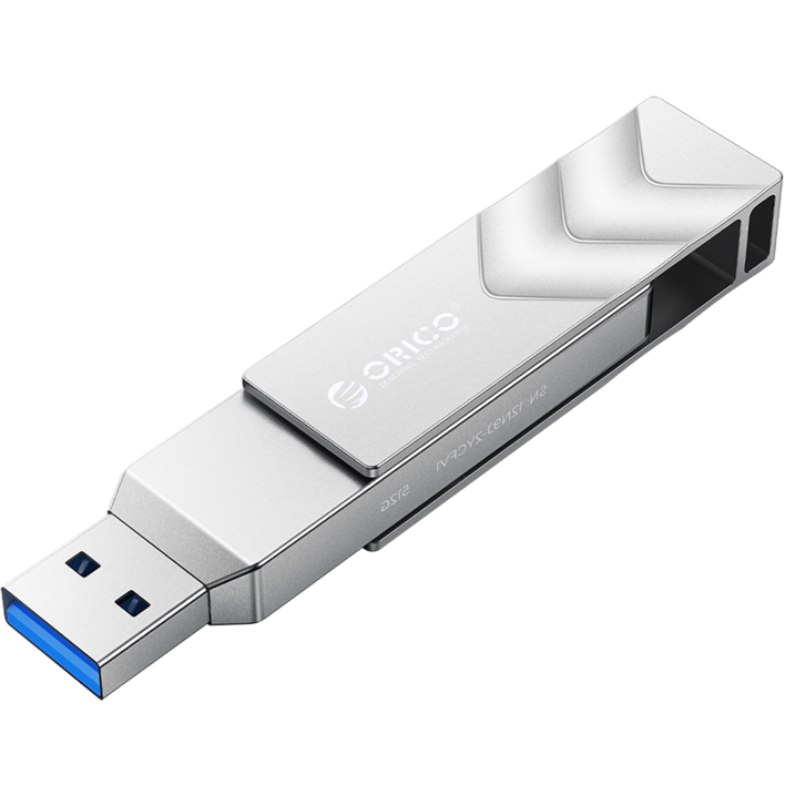 오리코 USB3.2 Gen2 10Gbps A타입 C타입 2in1 USB 메모리 드라이브 G202, 2개, 2TB