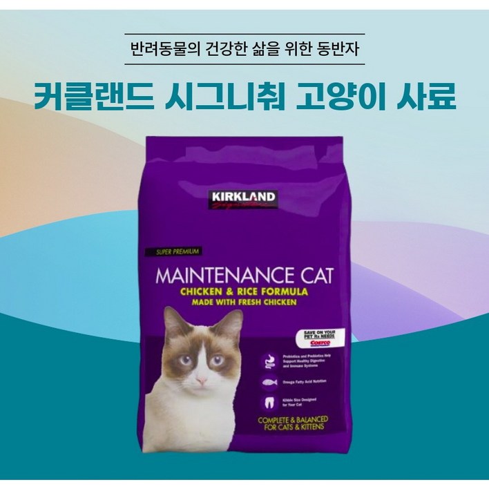 코스트코 커클랜드 메인터넌스 캣 고양이사료 대용량