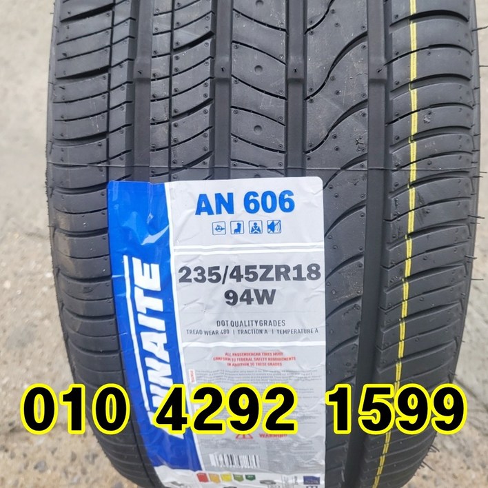 정품 신품타이어 235/45R18 쏘나타 코나 셀토스 K5 쏘울 2354518, 1개
