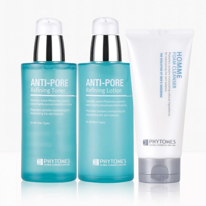 피토메스 남성 토너로션폼클린징 3종세트, 1세트 피토메스 남성 토너로션폼클린징 3종세트, 1세트