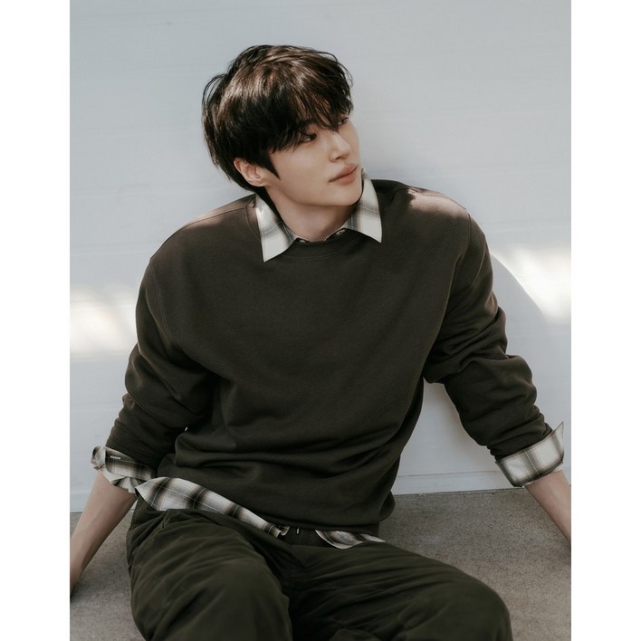 지오다노 남자 베이직 기모 솔리드 맨투맨 티셔츠 24컬러 025920