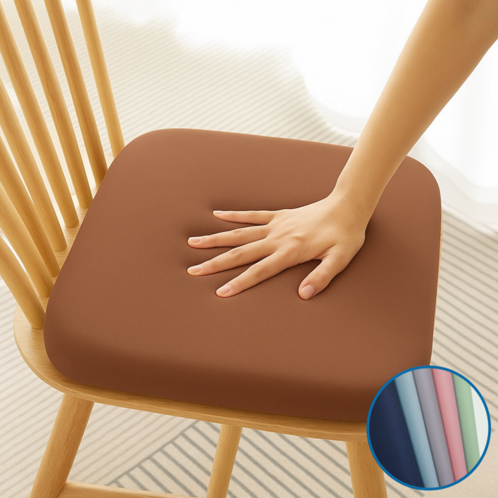 일상담다 하루종일 편한 체중분산 메모리폼 방석, 커피브라운