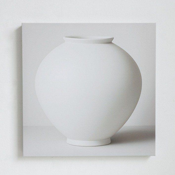 케이트가든 자체제작 달항아리 액자 풍수지리 현관 장식