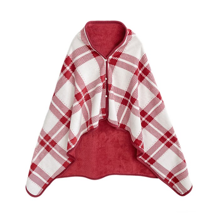 YYT 겨울 두꺼운 담요 따뜻한 똑딱이 융단