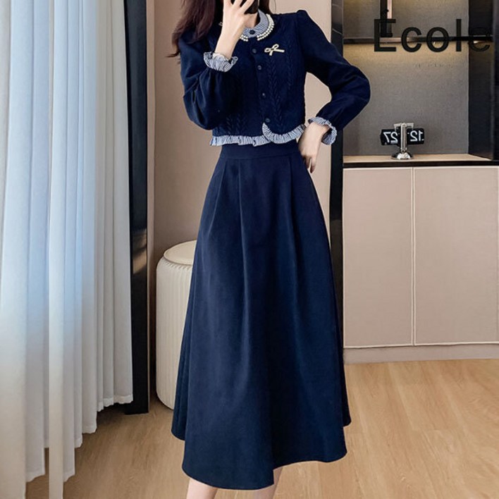 에꼴 라비뜨 스커트 투피스F42WOB003Z