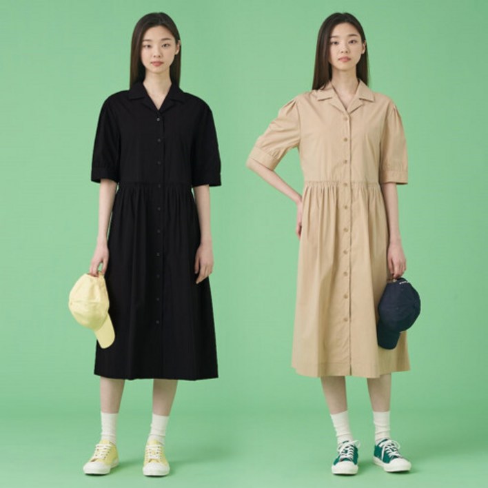 10번정가299000원빈폴레이디스Green 오픈 칼라 셔츠형 원피스 2종택1 10번정가299000원빈폴레이디스Green 오픈 칼라 셔츠형 원피스 2종택1