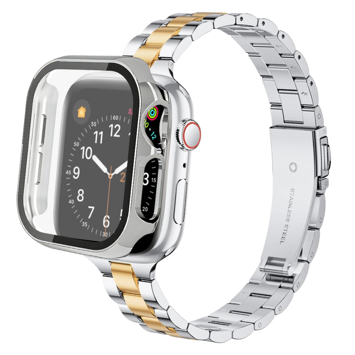 포근루프 애플워치 호환 슬림 메탈 스트랩 11 10 9 8 7 6 5 4 3 2 1 SE23 Ultra23