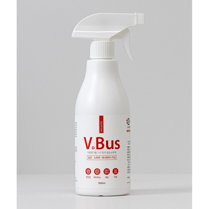 브이버스 뿌리는 살균소독제 탈취제, 1개, 500ml