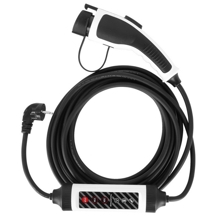 차지고 국산 전기차 충전기 휴대용 완속 220V 16A 가방 포함