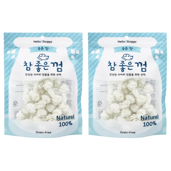 헬로도기 강아지 참좋은껌 실타래 S 18p