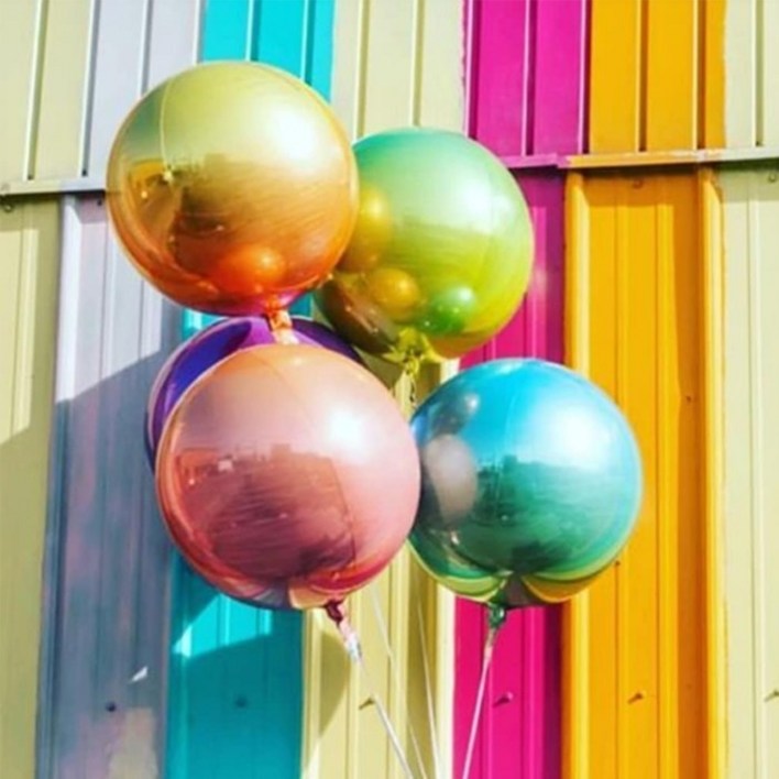 옹브레 오브호일풍선,은박풍선,헬륨풍선,동그란풍선