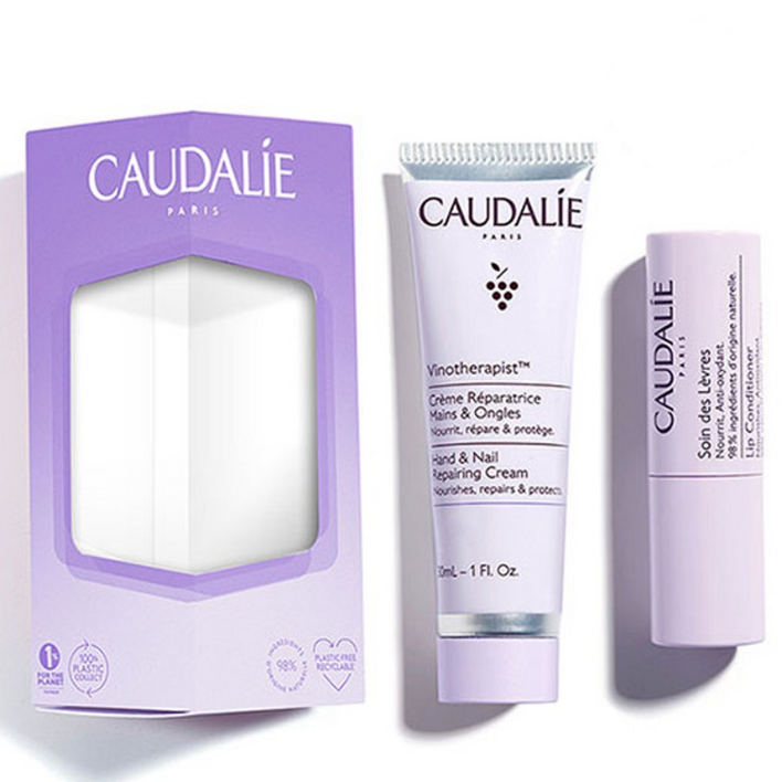 꼬달리 비노테라피스트 핸드  네일 리페어링 크림 30ml  립 컨디셔너 4.5g 세트