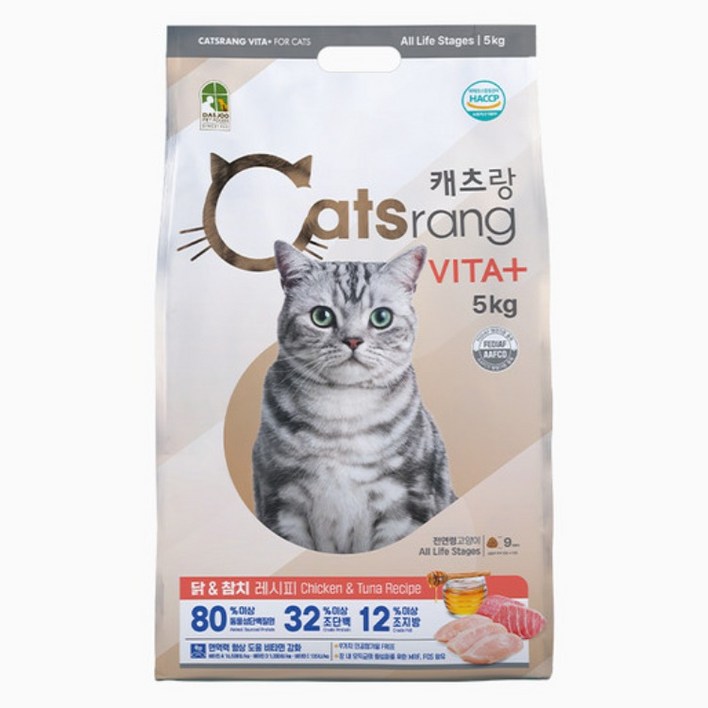캐츠랑 전연령 비타플러스 2kg