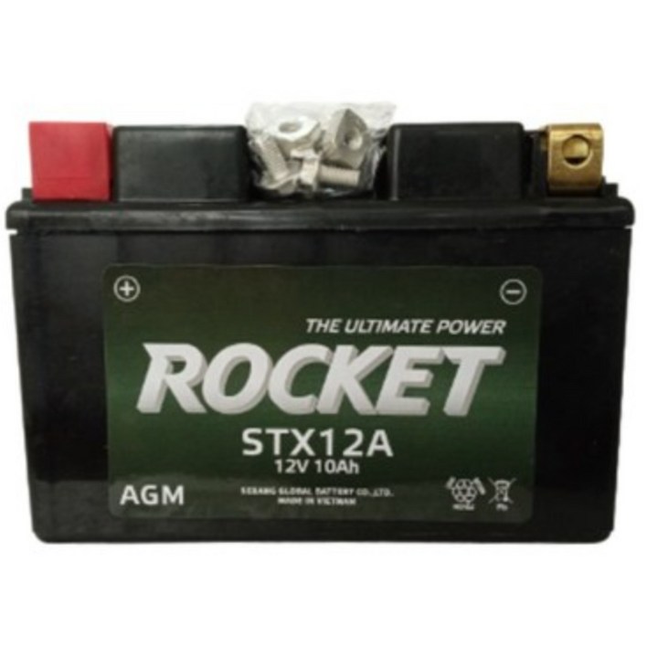 로케트 STX12A STX9-BS고용량 12V10A YT12A 보이져125 250 다운타운 조이맥스250 300 크루심300 배터리