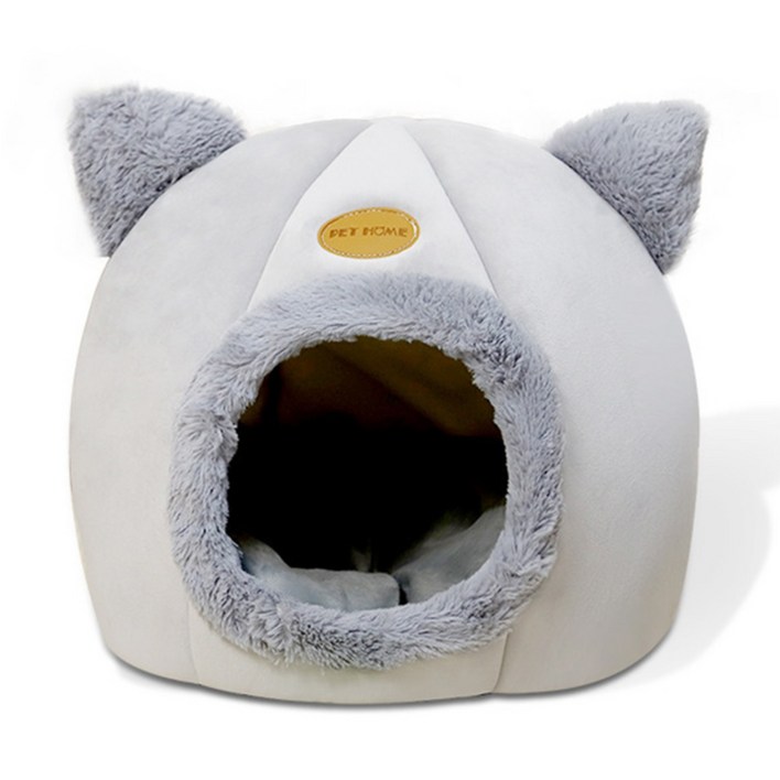 반려동물 고양이 숨숨집 보온 방석