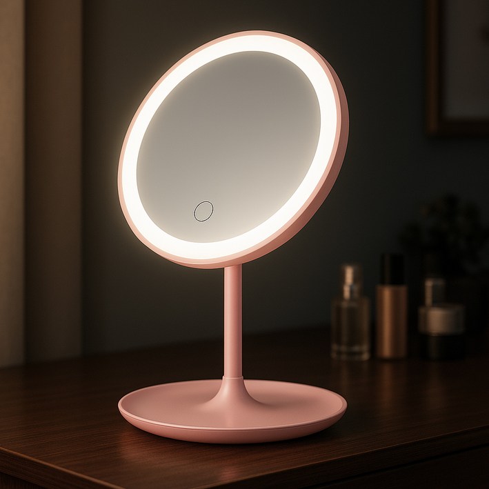 코지웰 LED 탁상거울 스마트 조명 IP1003