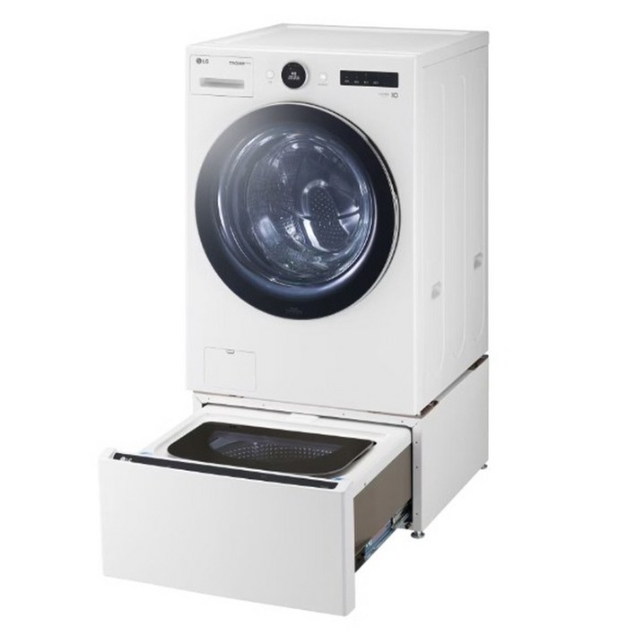 LG전자 트롬 오브제컬렉션 세탁기 미니워시 세트 FX24WSB 24kg 4kg 방문설치