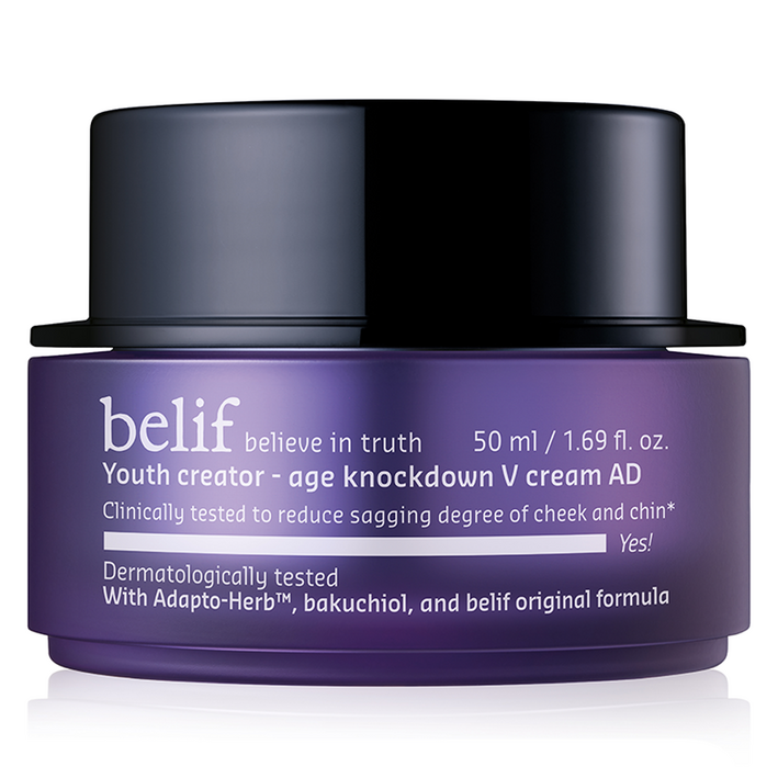 빌리프 유쓰 크리에이터 에이지 넉다운 브이 크림 어드밴스드