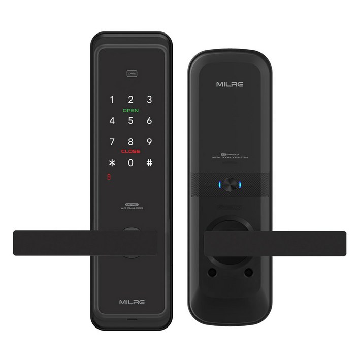 밀레시스텍 무타공 스마트 도어락 MEM57S, MEM57S, 방문설치