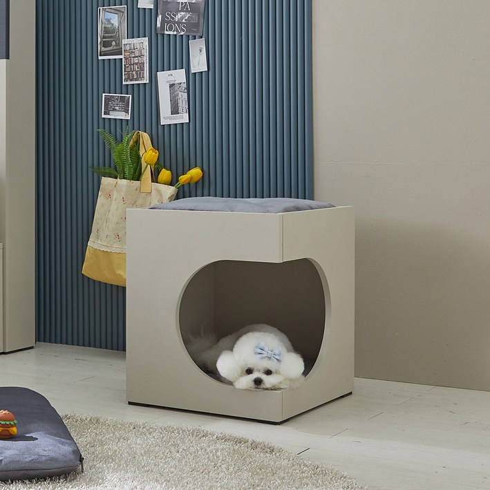 메루야 반려동물 마이펫 숨숨집 하트협탁 하우스