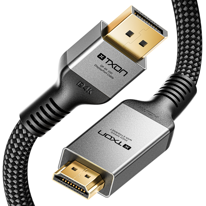 티엑스온 DP to HDMI 케이블