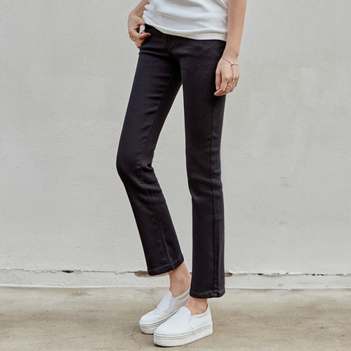 여성용 밴딩 일자핏 진 76088