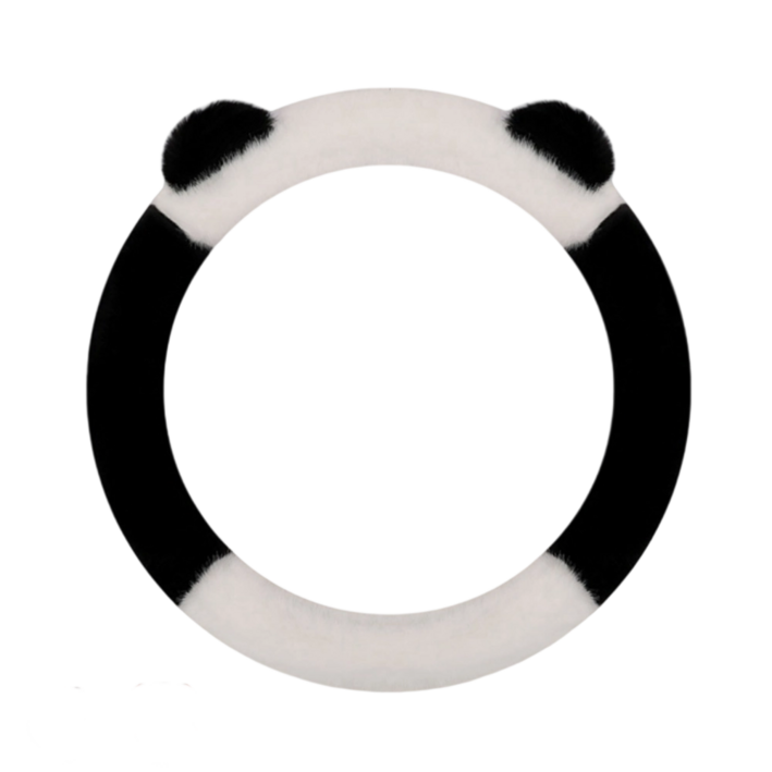 자동차 귀여운 보온 따듯한 극세사 겨울용 핸들커버