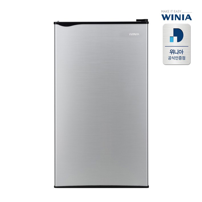 위니아 소형냉장고 ERR09DSA 1도어93L실버