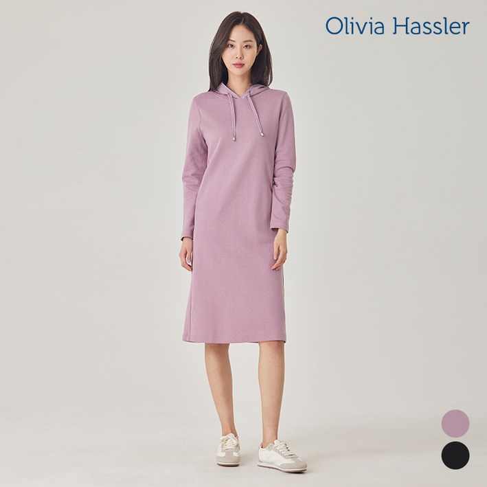 후드넥롱원피스OHBMOP601