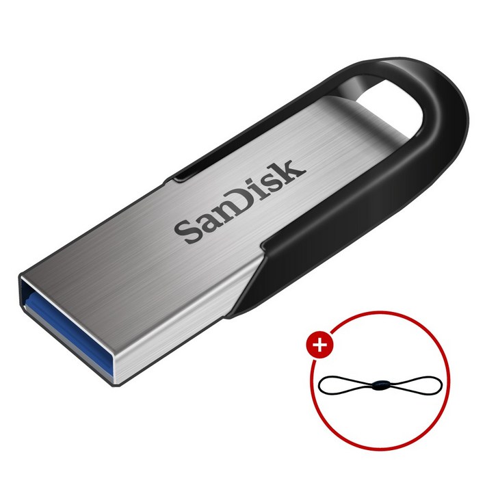 샌디스크 Ultra Flair 울트라 플레어 USB 3.0 SDCZ73128GB USB 고리줄