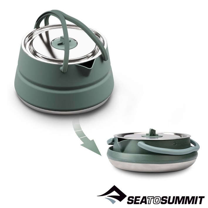 씨투써밋 디투어 1.6리터 접이식 케틀 코펠