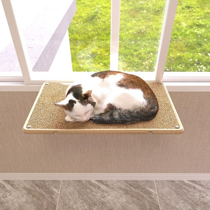 큐브플래닛 윈도우 고양이 선반 해먹 캣워커 캣선반 (창문, 창틀에 설치하세요!) - 쇼핑앤샵
