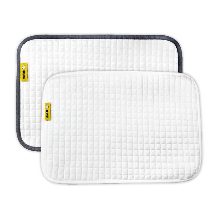 몽뚜뚜 쿨매트 듀라론 소형견용 미니 냉감패드 11 화이트그레이 3040cm