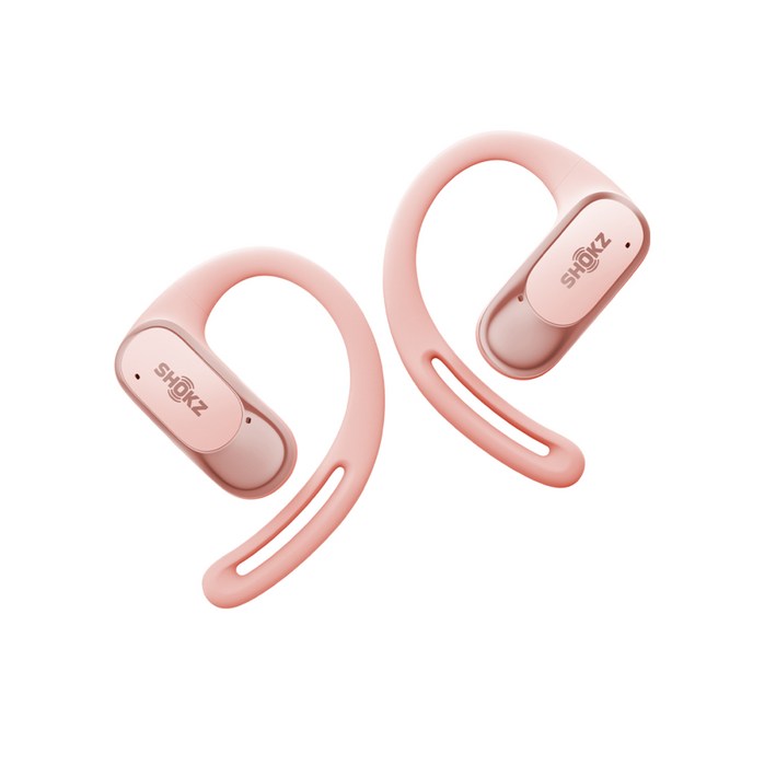 샥즈 신제품 쿠팡세트 국내 정품 샥즈 Shokz OpenFit Air T511 오픈핏 에어 블루투스 무선 오픈형 이어폰  증품파우치, 핑크PK