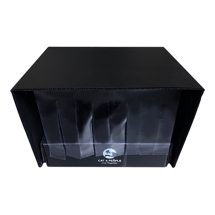 캣앤피플 사계절 미니급식소 길고양이 집 밥그릇 물그릇 급식소