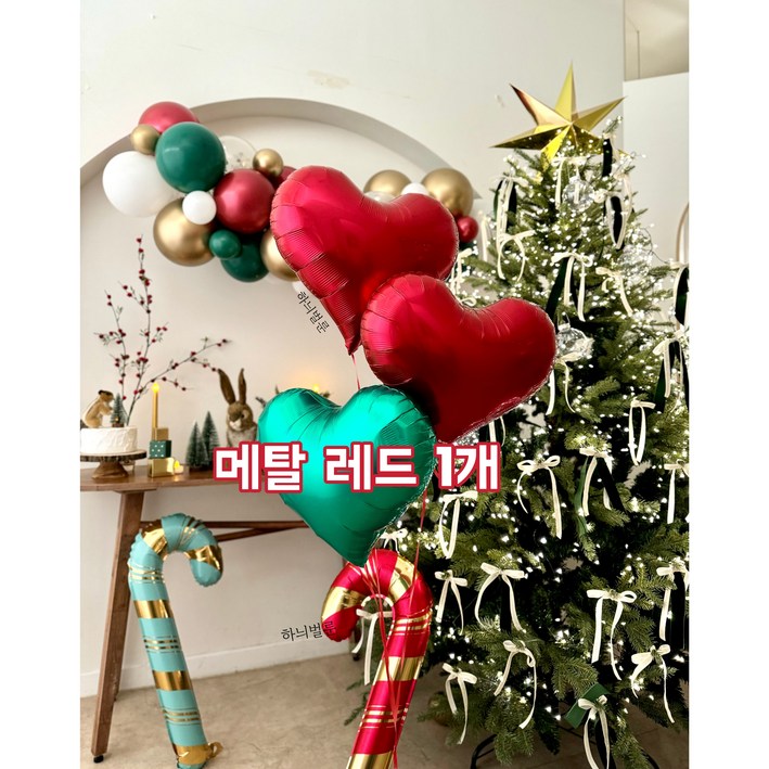단품 크리스마스 산타 헬륨 풍선 헬륨 넣어 발송 체공 길어요 3주 이상