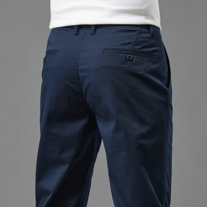 남성 가을 겨울 도톰 고퀄원단 스판 오피스 출근룩 캐주얼 편안한 바지