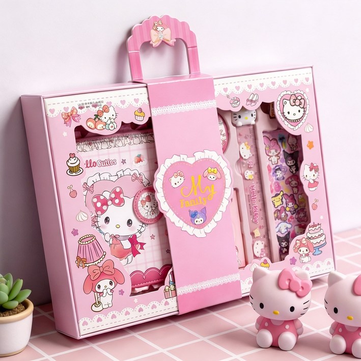 Colvani 캑리터 다이어리 꾸미기 다꾸 문구 입학선물 쿠로미 마미멜로디 시나모롤