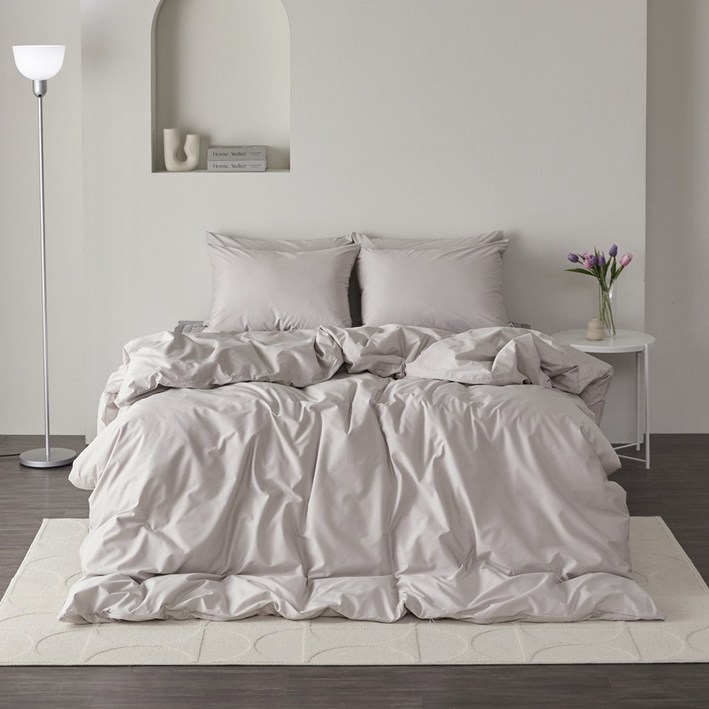 바운티풀 80수 순면100% 엘리트코튼 특급호텔 이불커버 SS Q K