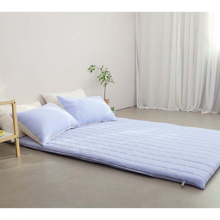 밀리에르 누빔 요커버 SS(1인용),D(2인용),Q(3인용), 파우더블루