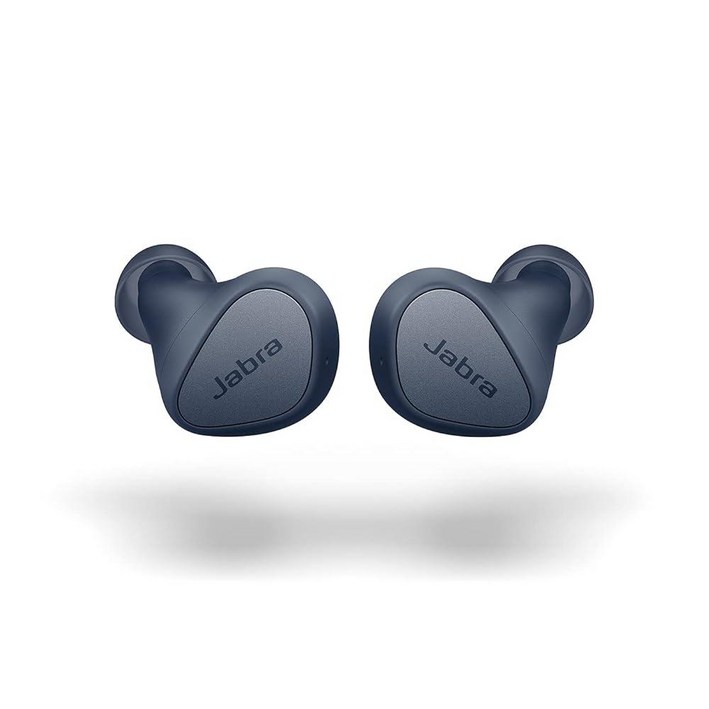 Jabra 379297 Elite 4 액티브 인이어 블루투스 이어버드안전한 핏의 트루 와이어리스 이어버드 내장 마이크 4개 노이즈 캔슬링 및 조절 가능한 HearThrough