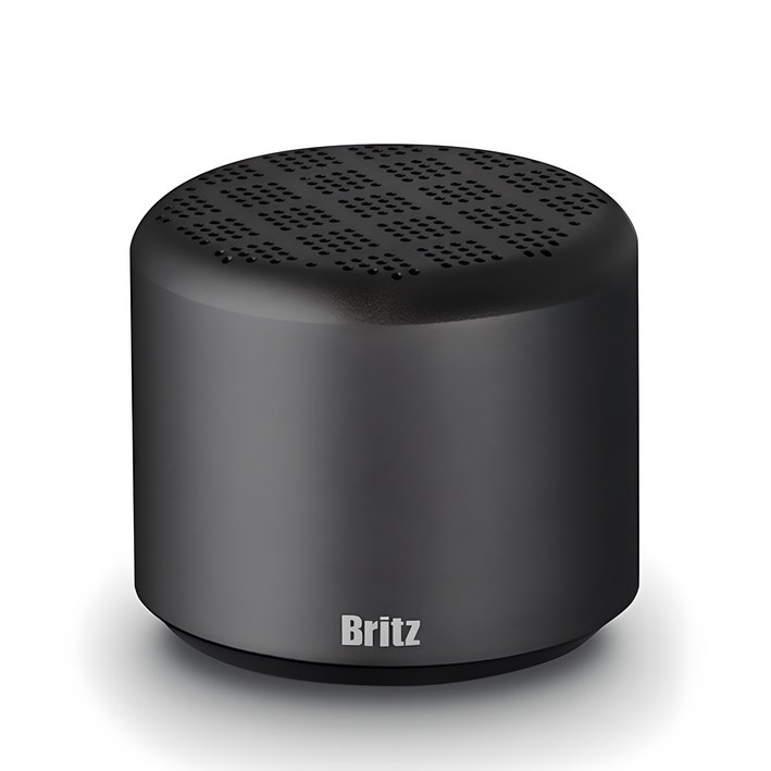 브리츠 휴대용 블루투스 스피커, BZA6, 블랙