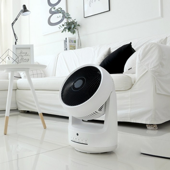 보국 전기온풍기 난방기 가정용 미니 써큘레이터겸용, BKH1587PB 화이트