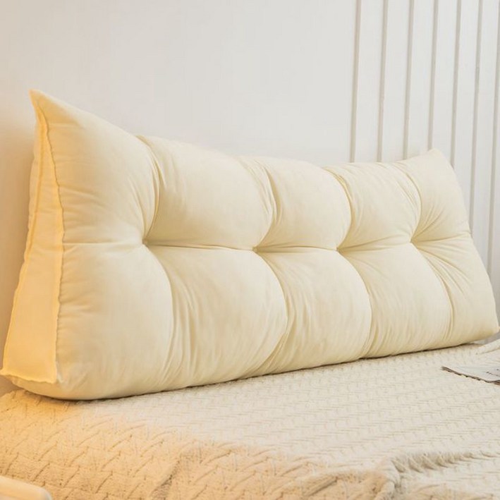 침대헤드 워싱 면 등받이 소파 침실 침대의 머리맡 삼각형 충돌방지 쿠션 침대헤드보드